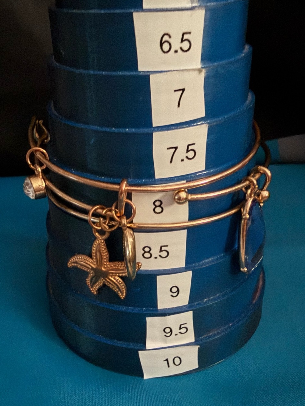 Four Expandable Wire Bracelets - Picture 8 of 8